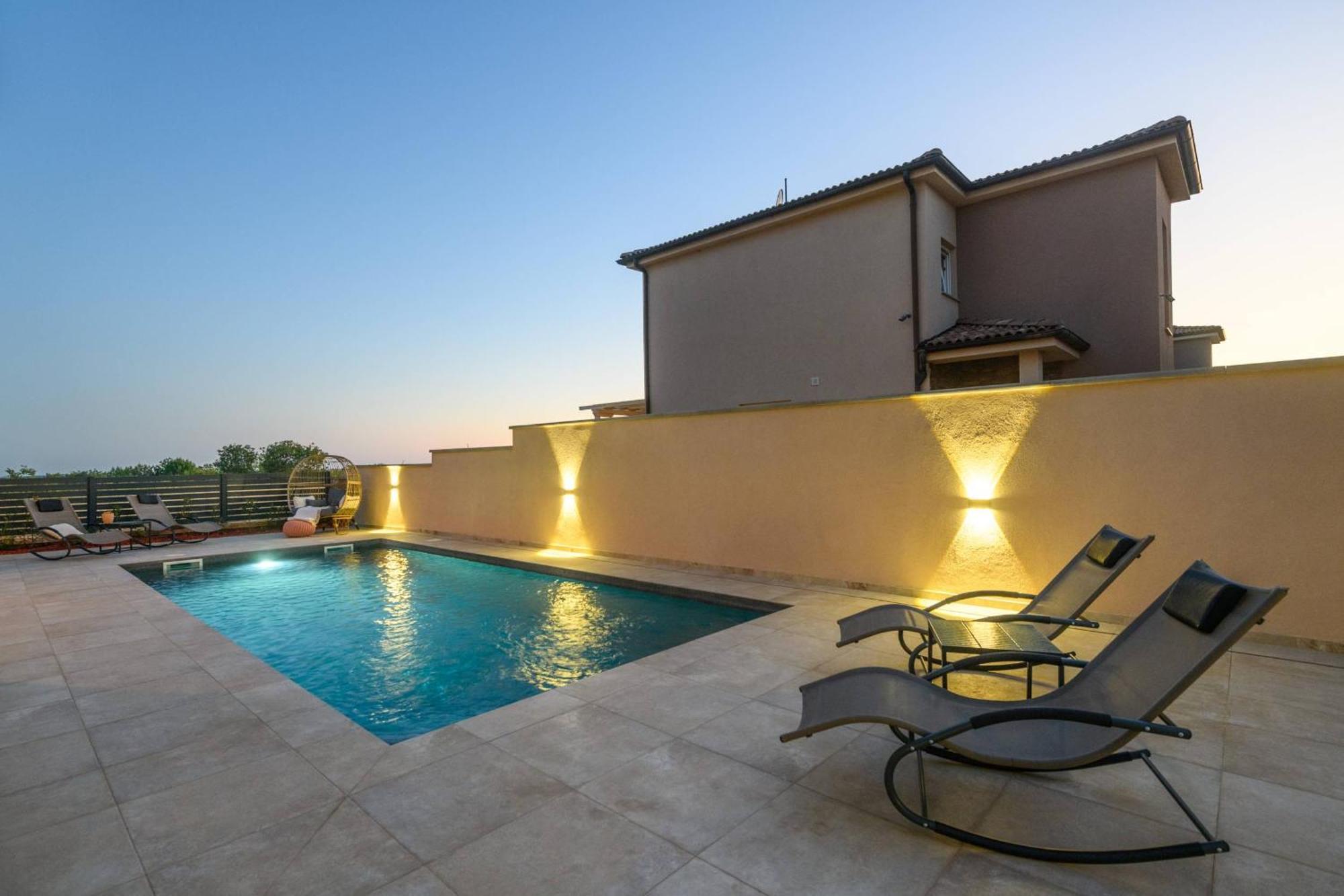 Villa Brionika Mit Pool Vodnjan Exterior photo